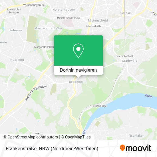 Frankenstraße Karte