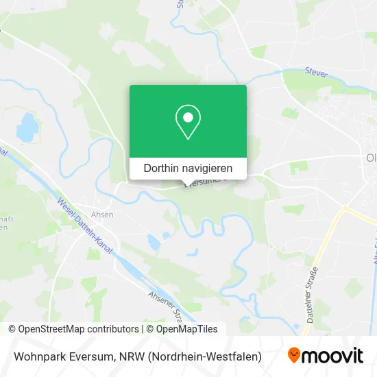 Wohnpark Eversum Karte