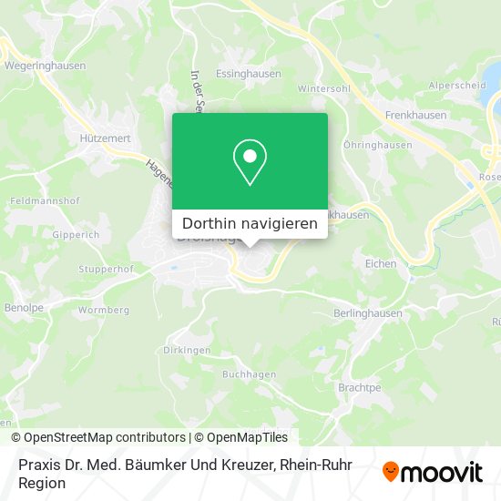 Praxis Dr. Med. Bäumker Und Kreuzer Karte