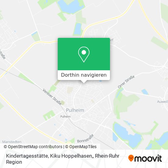 Kindertagesstätte, Kiku Hoppelhasen, Karte