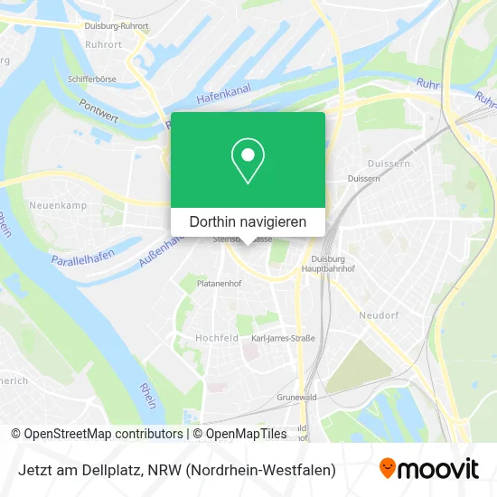 Jetzt am Dellplatz Karte