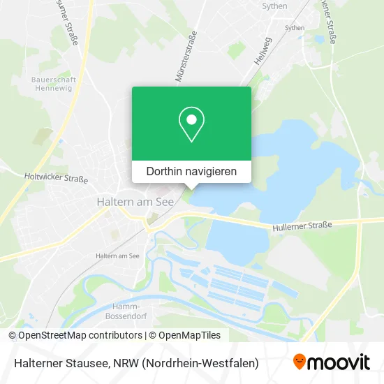 Halterner Stausee Karte