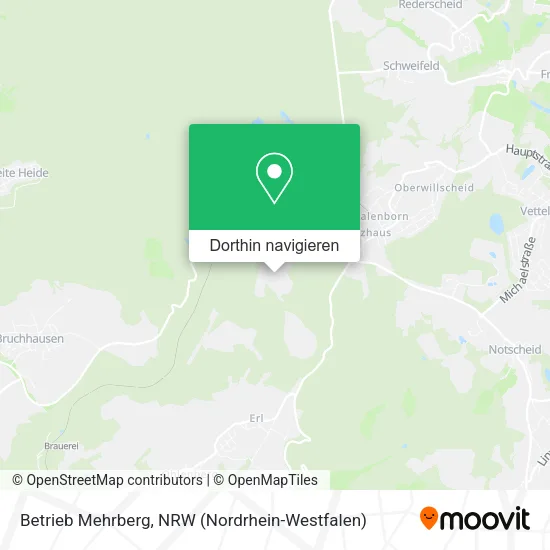 Betrieb Mehrberg Karte