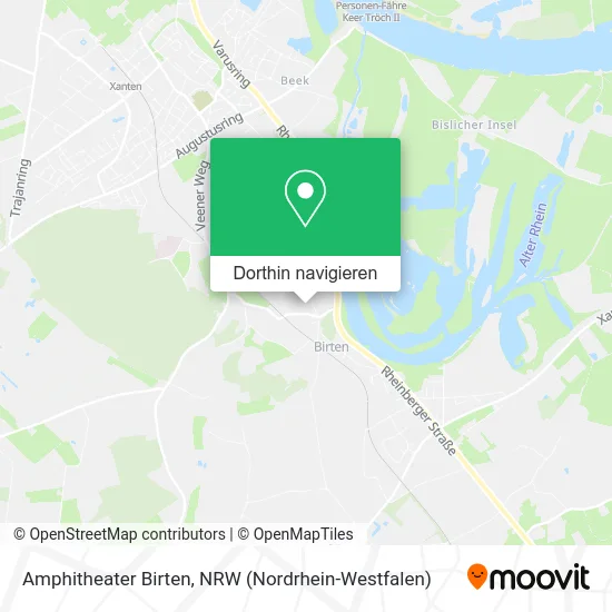 Amphitheater Birten Karte