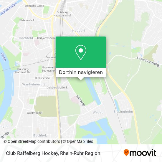 Club Raffelberg Hockey Karte