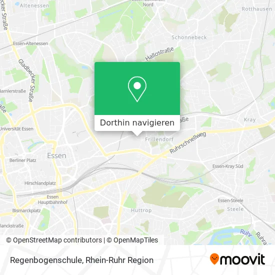 Regenbogenschule Karte