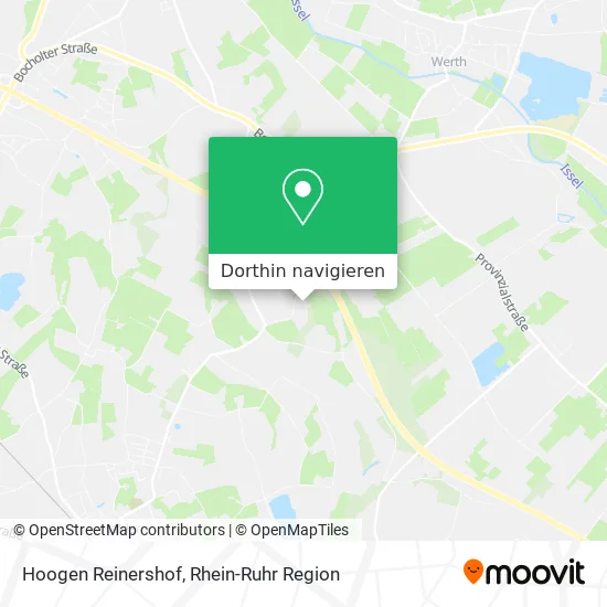 Hoogen Reinershof Karte