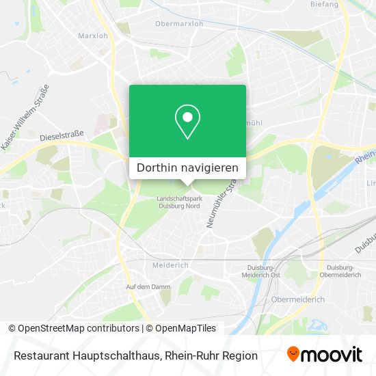 Restaurant Hauptschalthaus Karte