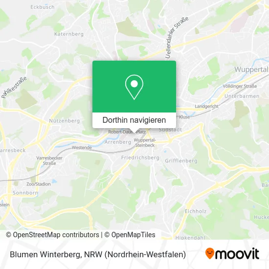 Blumen Winterberg Karte