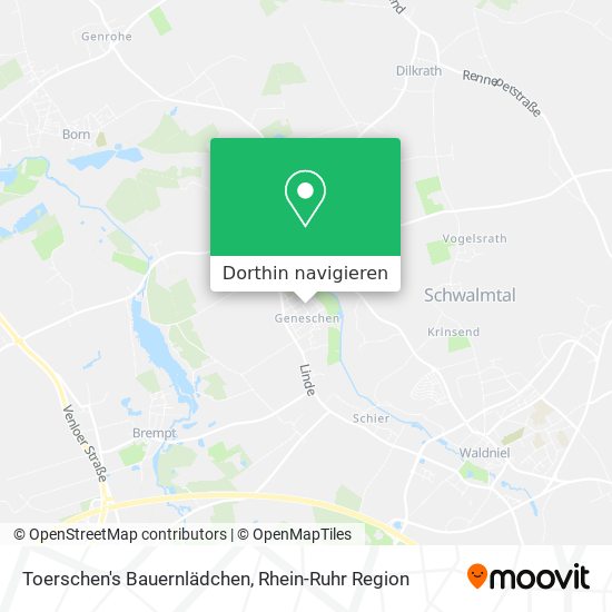 Toerschen's Bauernlädchen Karte