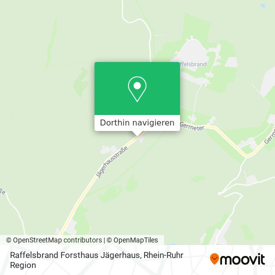 Raffelsbrand Forsthaus Jägerhaus Karte