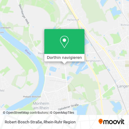 Robert-Bosch-Straße Karte
