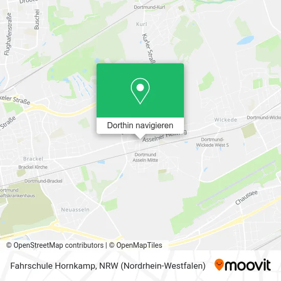 Fahrschule Hornkamp Karte