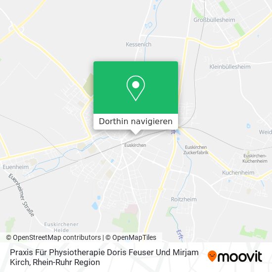 Praxis Für Physiotherapie Doris Feuser Und Mirjam Kirch Karte