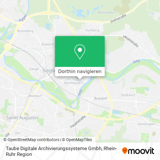 Taube Digitale Archivierungssysteme Gmbh Karte