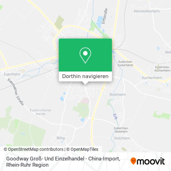 Goodway Groß- Und Einzelhandel - China-Import Karte
