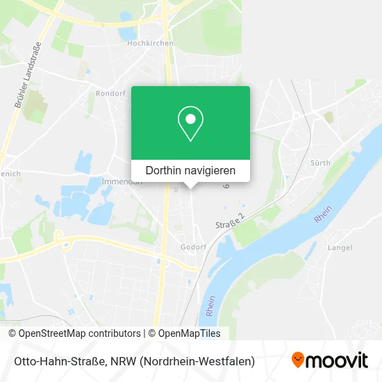 Otto-Hahn-Straße Karte