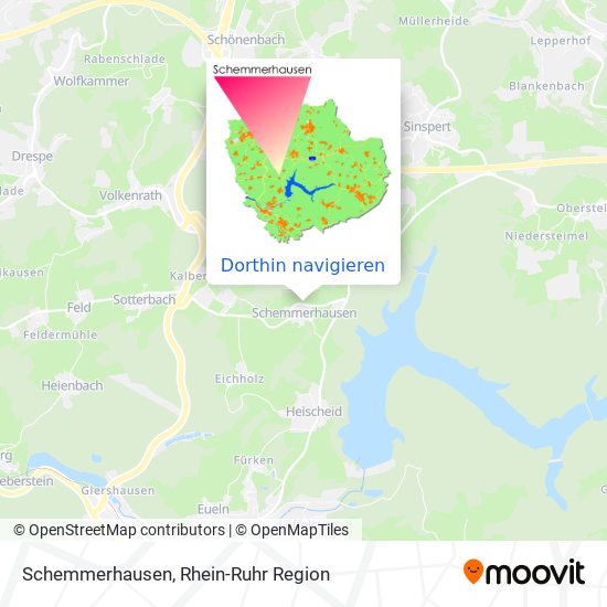 Schemmerhausen Karte