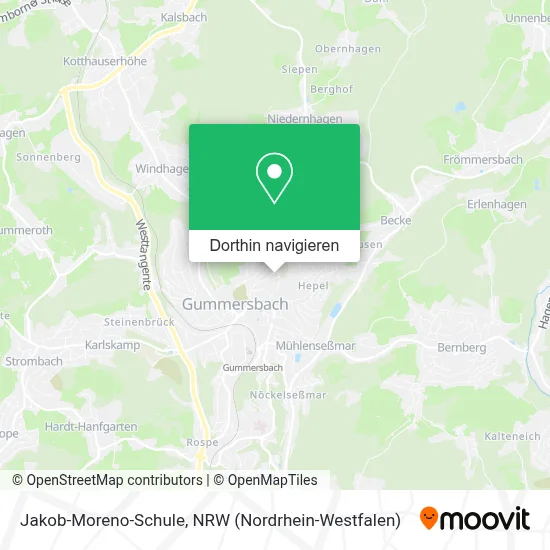 Jakob-Moreno-Schule Karte