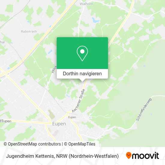 Jugendheim Kettenis Karte