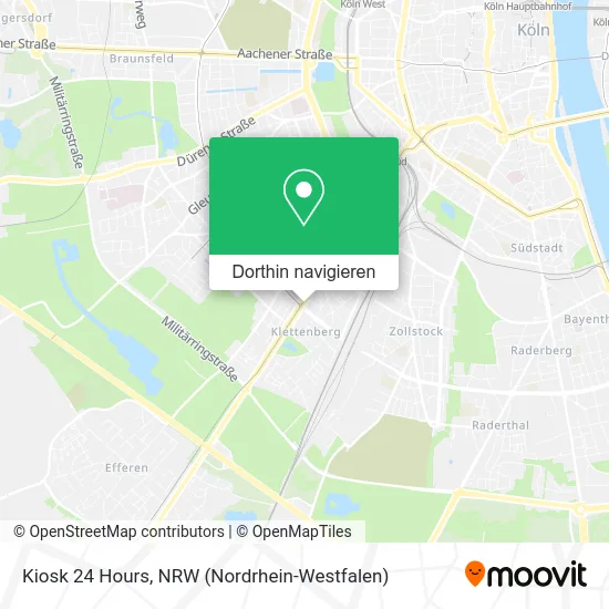 Kiosk 24 Hours Karte