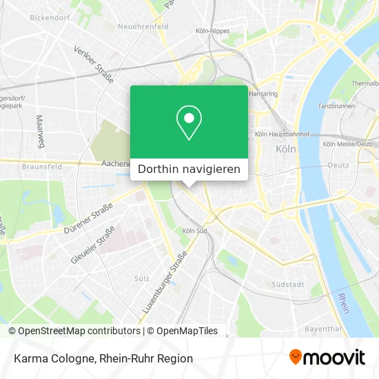 Karma Cologne Karte