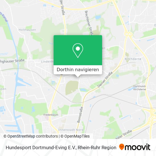 Hundesport Dortmund-Eving E.V. Karte