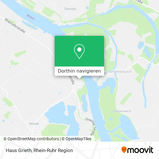 Haus Grieth Karte