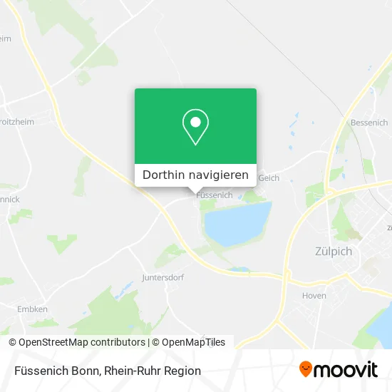 Füssenich Bonn Karte