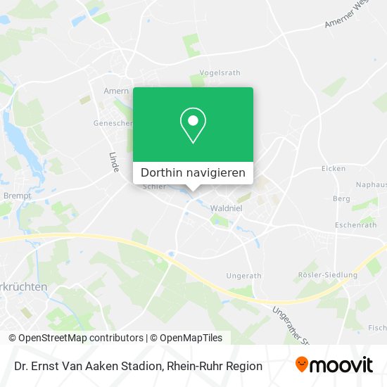 Dr. Ernst Van Aaken Stadion Karte