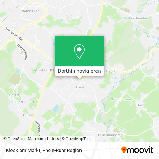 Kiosk am Markt Karte