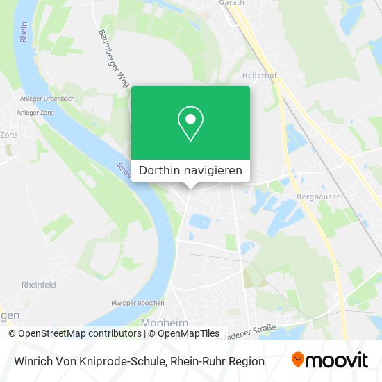 Winrich Von Kniprode-Schule Karte