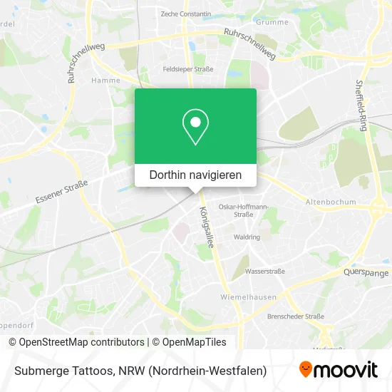 Submerge Tattoos Karte