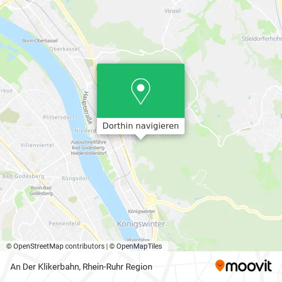 An Der Klikerbahn Karte