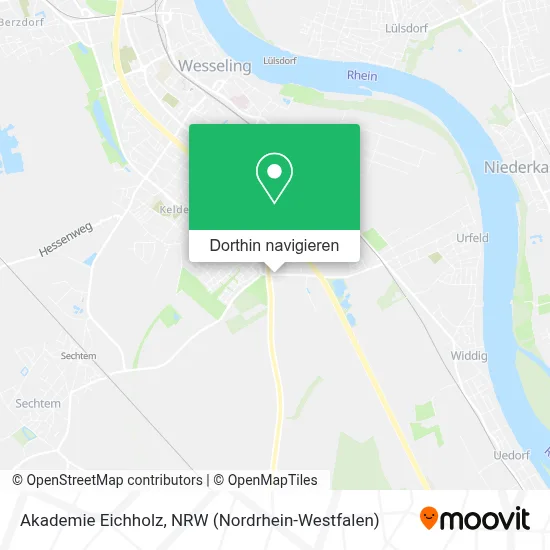 Akademie Eichholz Karte