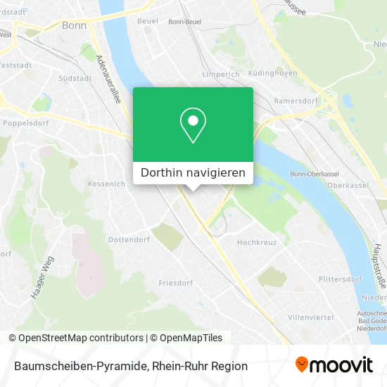 Baumscheiben-Pyramide Karte