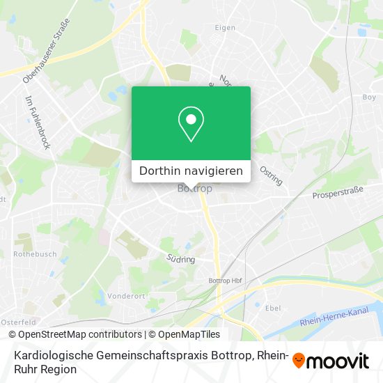 Kardiologische Gemeinschaftspraxis Bottrop Karte