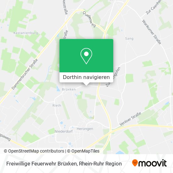 Freiwillige Feuerwehr Brüxken Karte