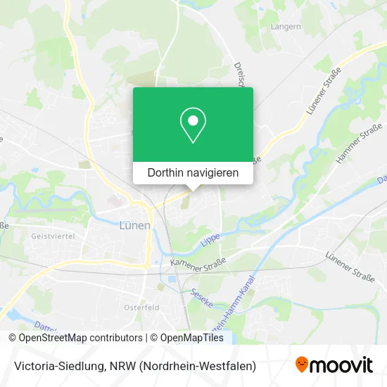 Victoria-Siedlung Karte