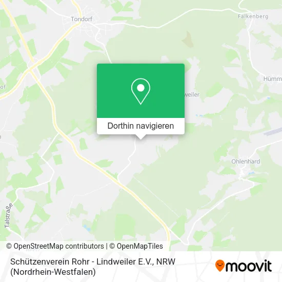 Schützenverein Rohr - Lindweiler E.V. Karte