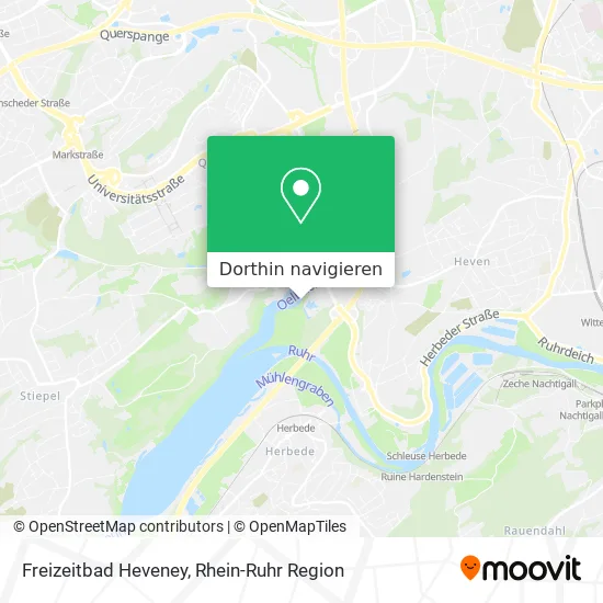 Freizeitbad Heveney Karte