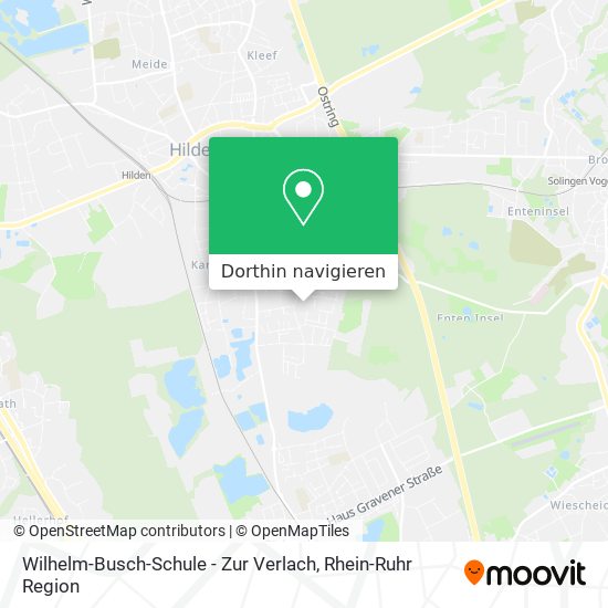 Wilhelm-Busch-Schule - Zur Verlach Karte