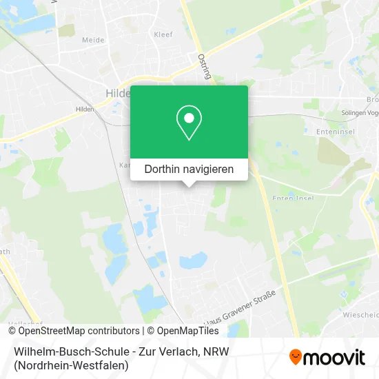 Wilhelm-Busch-Schule - Zur Verlach Karte