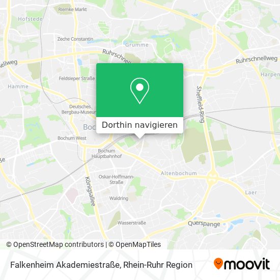Falkenheim Akademiestraße Karte