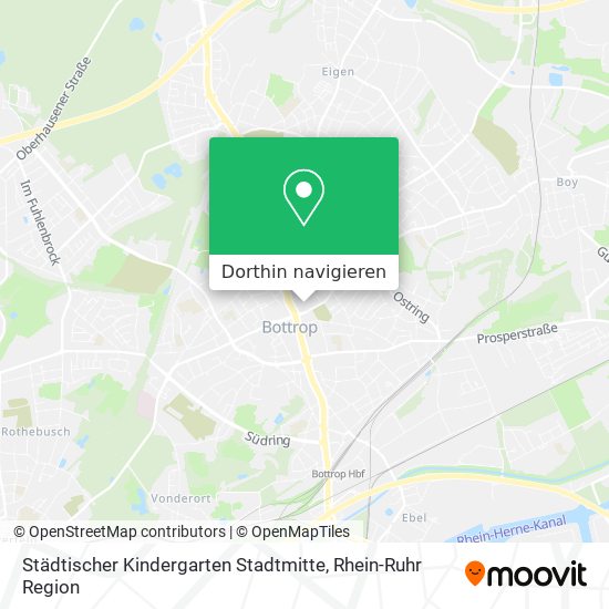Städtischer Kindergarten Stadtmitte Karte