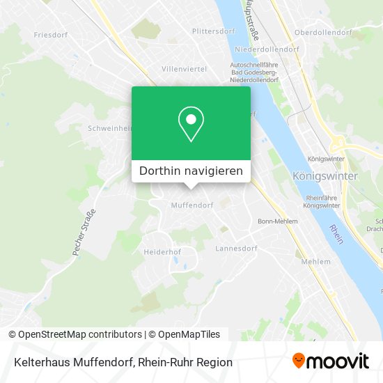 Kelterhaus Muffendorf Karte