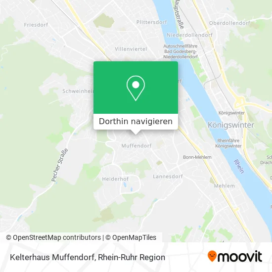 Kelterhaus Muffendorf Karte