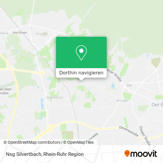 Nsg Silvertbach Karte