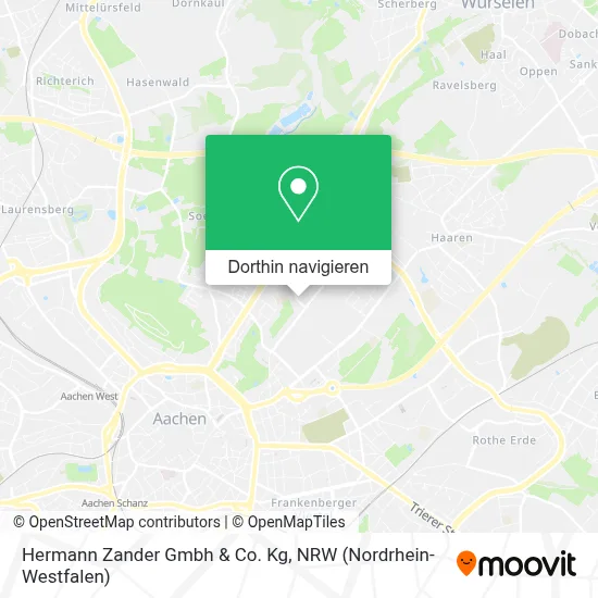 Hermann Zander Gmbh & Co. Kg Karte