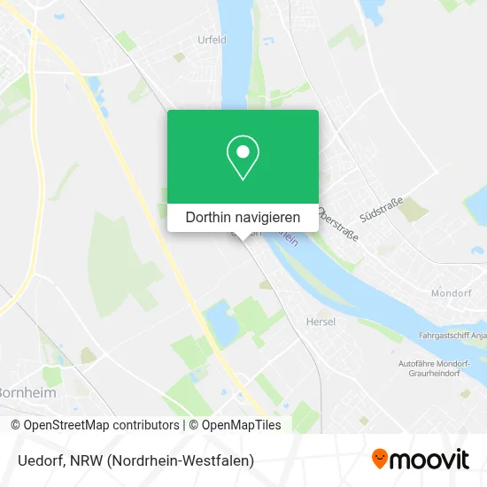 Uedorf Karte